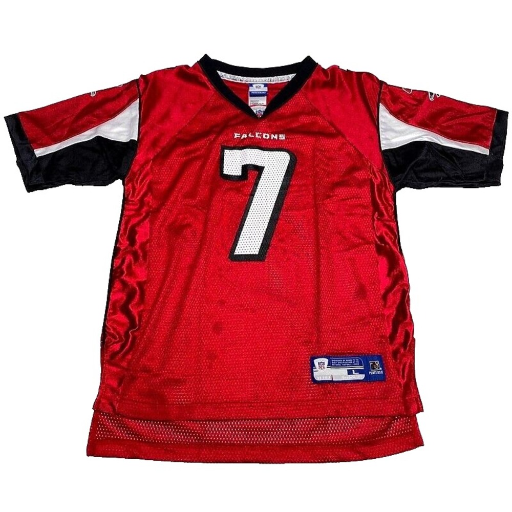 Michael Vick‎ Atlanta Falcons Jersey Youth Large 14-16 NFL Football #7 Red